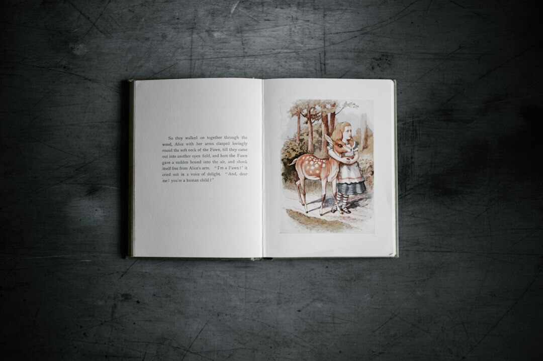 tense book chapter illustration