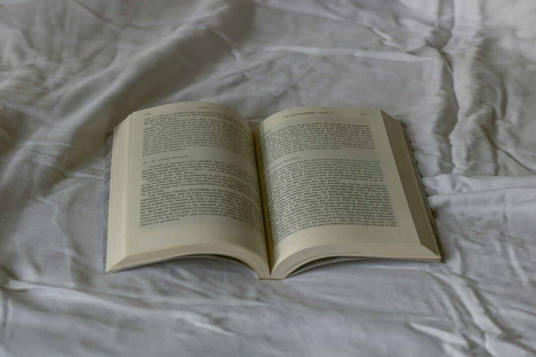 open mystery book